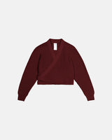 COMPOSURE CARDIGAN in Maroon by Kowtow