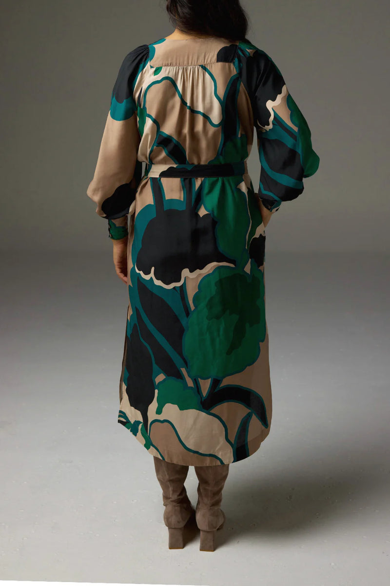 CONVEY DRESS in Organic Botanic from Zoe Kratzmann