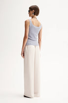 Coralie Knit Top in Dusty Blue by Elka Collective