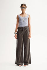 Coralie Knit Top in Dusty Blue by Elka Collective
