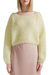 CORNELIA CARDIGAN in Light Yellow by Americandreams