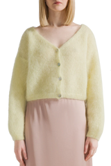 CORNELIA CARDIGAN in Light Yellow by Americandreams