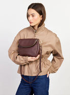 FIFI CROSSBODY BAG in Espresso by Saben