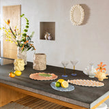 Dribble Mirror in White by &Klevering