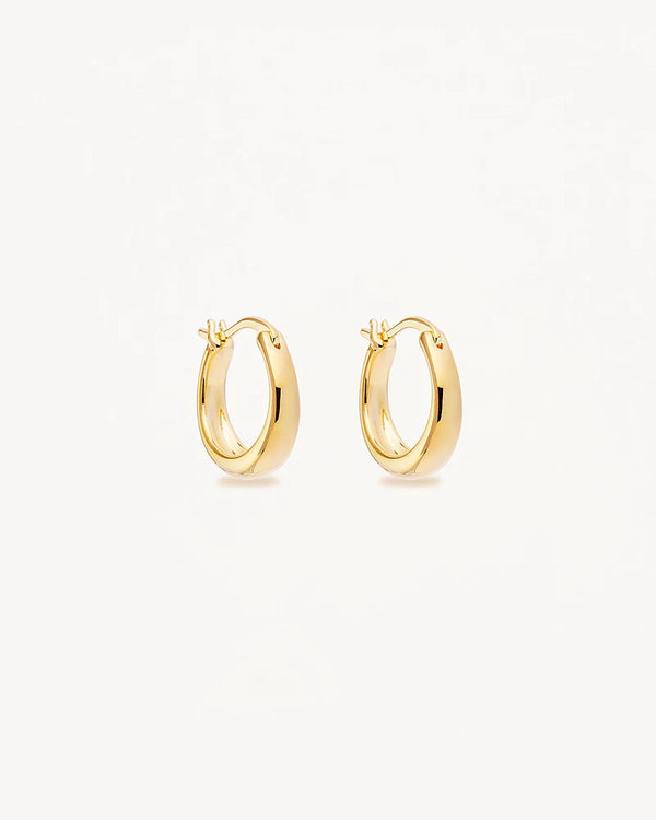 INFINITE HORIZON SMALL HOOPS | 18k Gold Vermeil