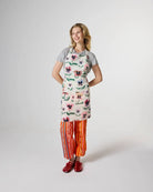 APRON  in Pretty Pansy from the amazing range of Kip & Co products