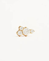 MIST STUD EARRINGS in 18K Gold Vermeil from By Charlotte