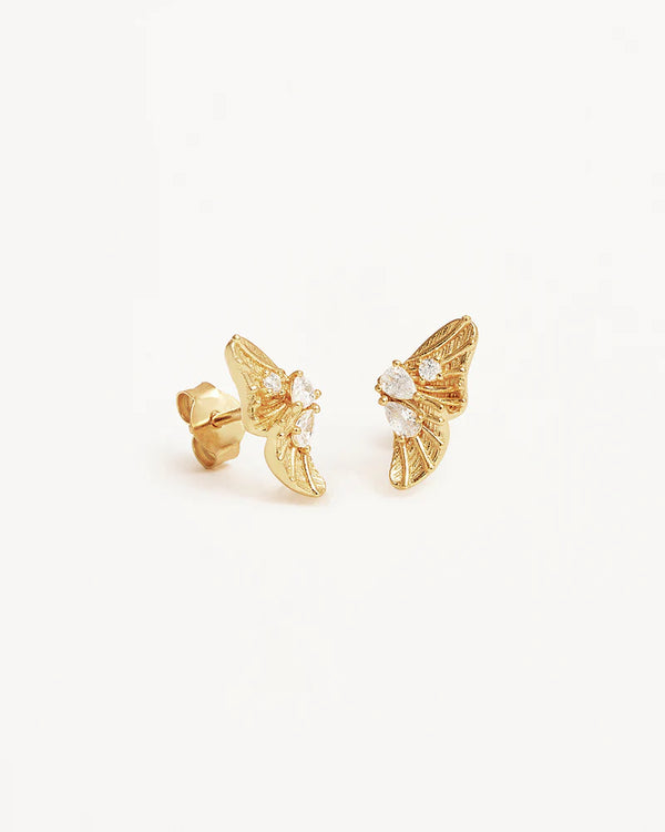 OCEAN WHISPER STUD in 18K Gold Vermeil from By Charlotte