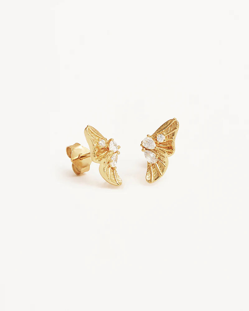 OCEAN WHISPER STUD in 18K Gold Vermeil from By Charlotte