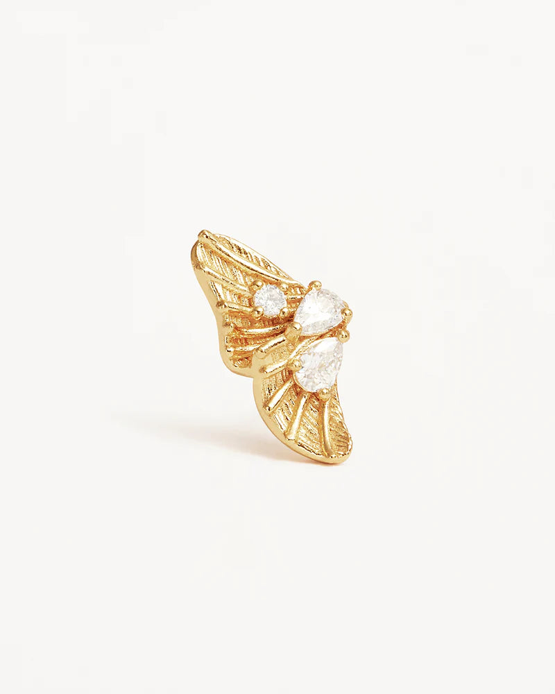 OCEAN WHISPER STUD in 18K Gold Vermeil from By Charlotte
