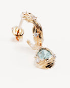 DEEP DIVE HOOPS in 18K Gold Plated from By Charlotte