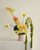 VASE ROUND MEDIUM in Milk by Mud Australia