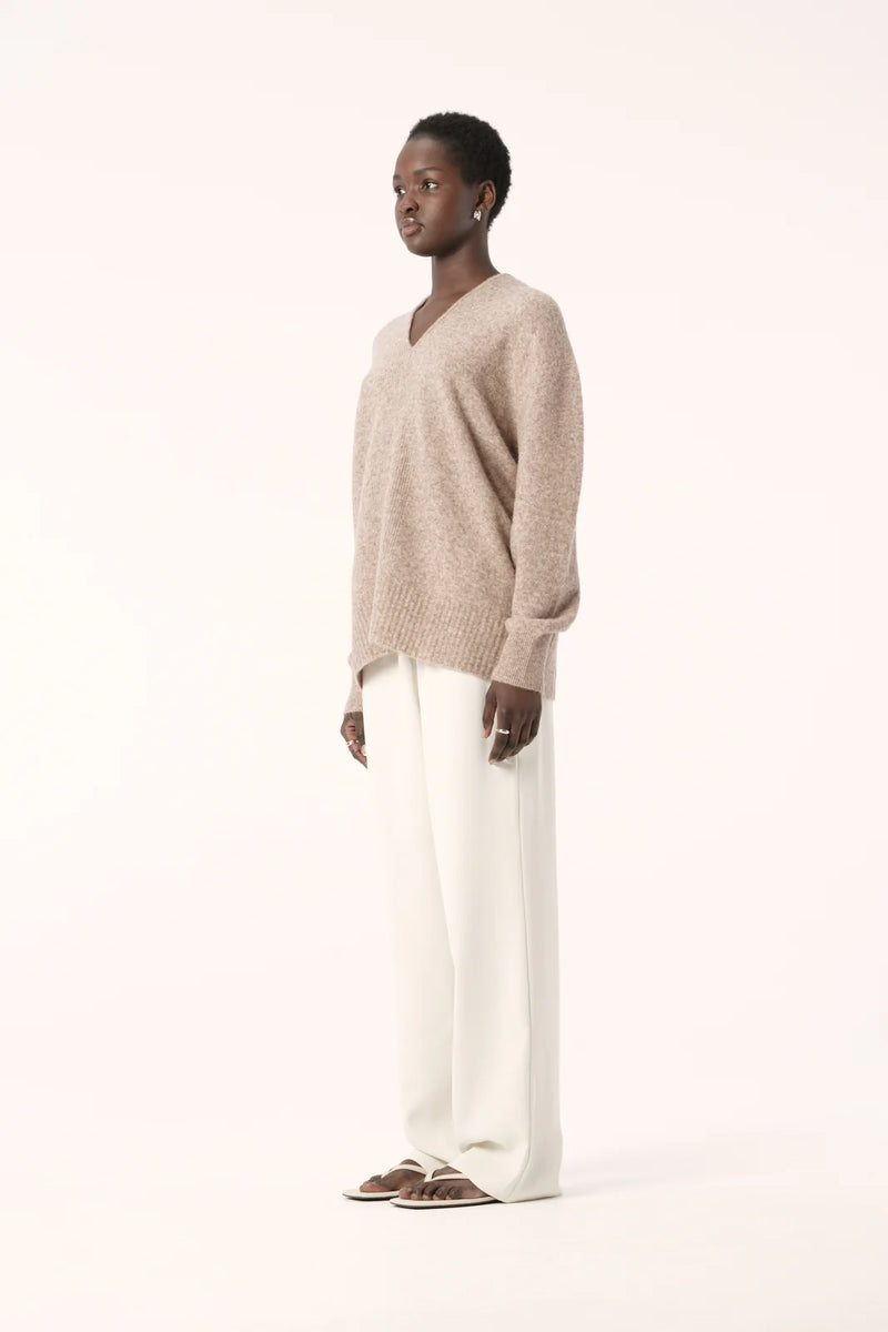 FUMI KNIT | Taupe Marle