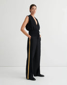 ELWORTHY VEST in Black by Kowtow Australia