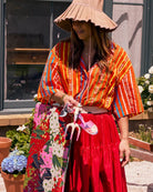GARDEN TOOLS + GLOVES SET in Australian Bush Blossom from the amazing range of Kip & Co
