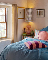 VELVET CUSHION in Plum Jam from the amazing range of Kip & Co