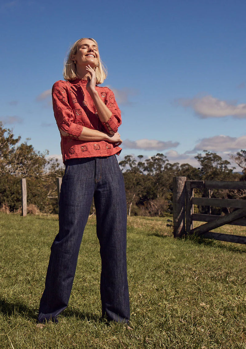 FLINT JEAN in Dark Denim from Zoe Kratzmann
