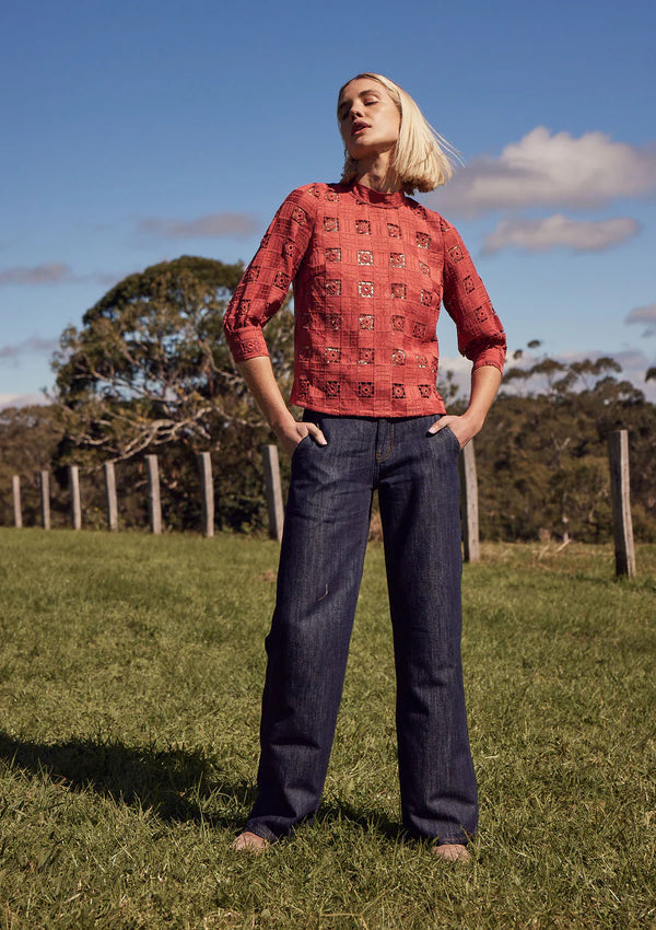 FLINT JEAN in Dark Denim from Zoe Kratzmann