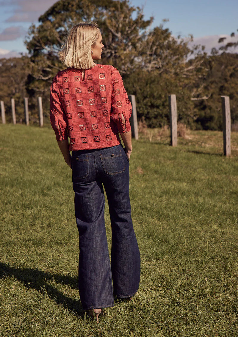 FLINT JEAN in Dark Denim from Zoe Kratzmann
