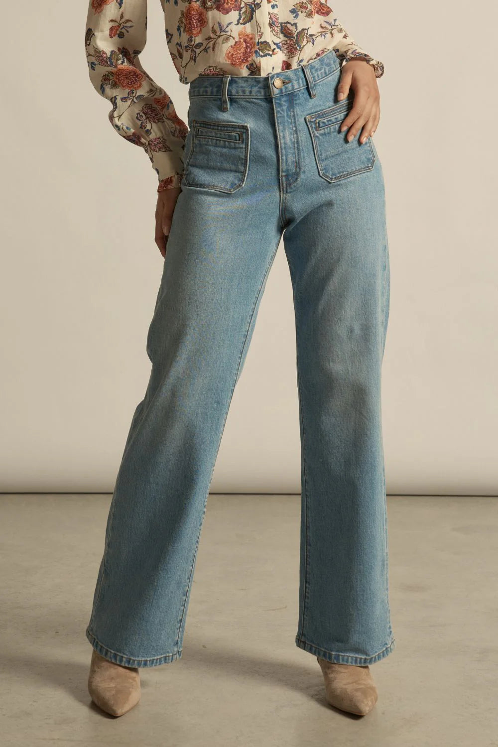 FOND JEAN in Mid Denim from Zoe Kratzmann