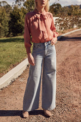 FRUITION TOP in Tearose from Zoe Kratzmann