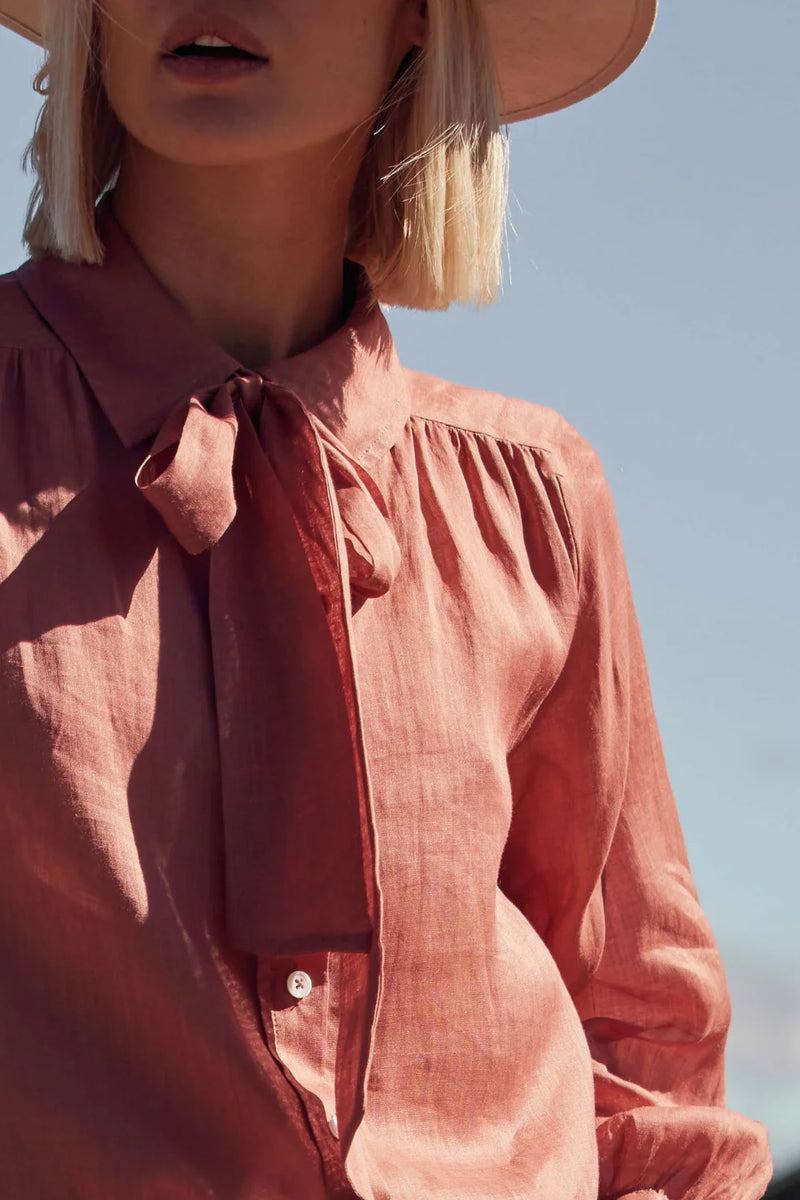 FRUITION TOP in Tearose from Zoe Kratzmann