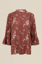 GAZE TOP in Berry Nouveau from Zoe Kratzmann