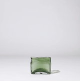 BLOCK VASE in Green - Extra Small from Marmoset Found