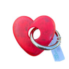 HEART RESIN KEYRING | Red - Darling & Domain