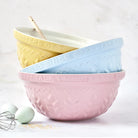 TALA STONEWARE MIXING BOWL in Yellow Corn Design by Tala