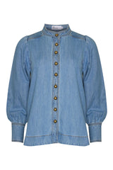 HANKER TOP in Light Washed Denim from Zoe Kratzmann