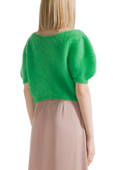 HARPER CARDIGAN in Bright Green by Americandreams