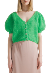 HARPER CARDIGAN in Bright Green by Americandreams