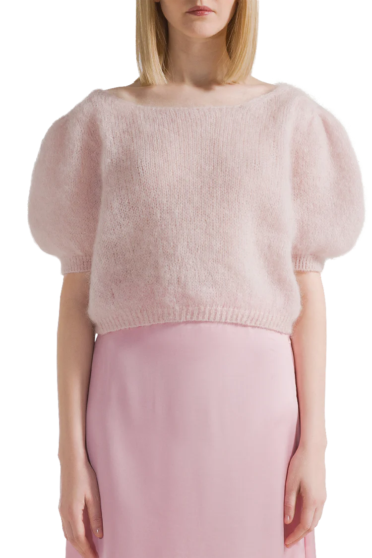 HARPER CARDIGAN in Light Pink by Americandreams