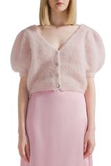 HARPER CARDIGAN in Light Pink by Americandreams