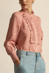 Zoe Kratzmann Haze Top in Camellia