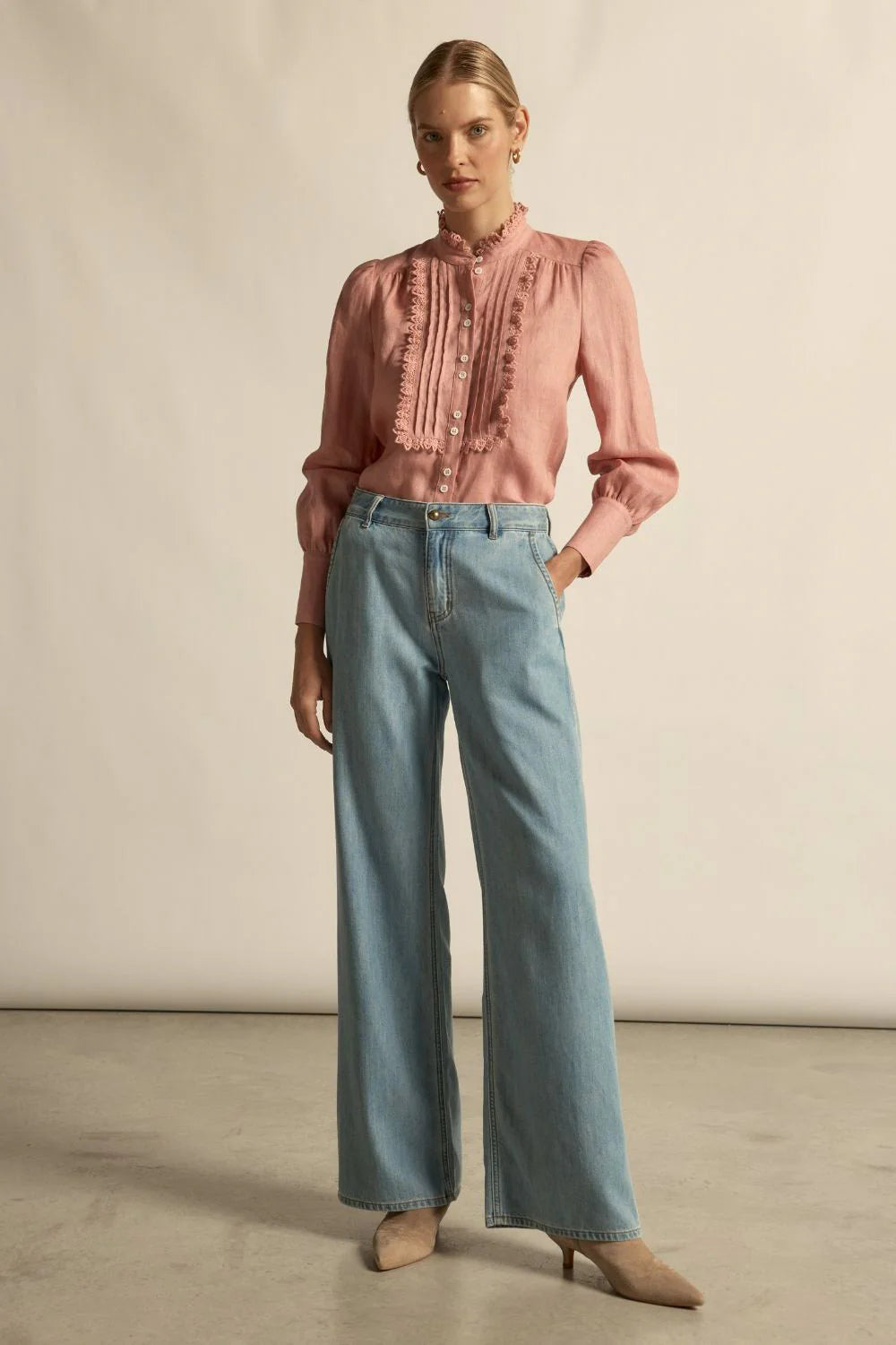 Zoe Kratzmann Haze Top in Camellia