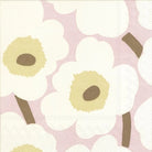 MARIMEKKO PAPER NAPKINS in Unikko Rose Cream by Marimekko at Darling & Domain