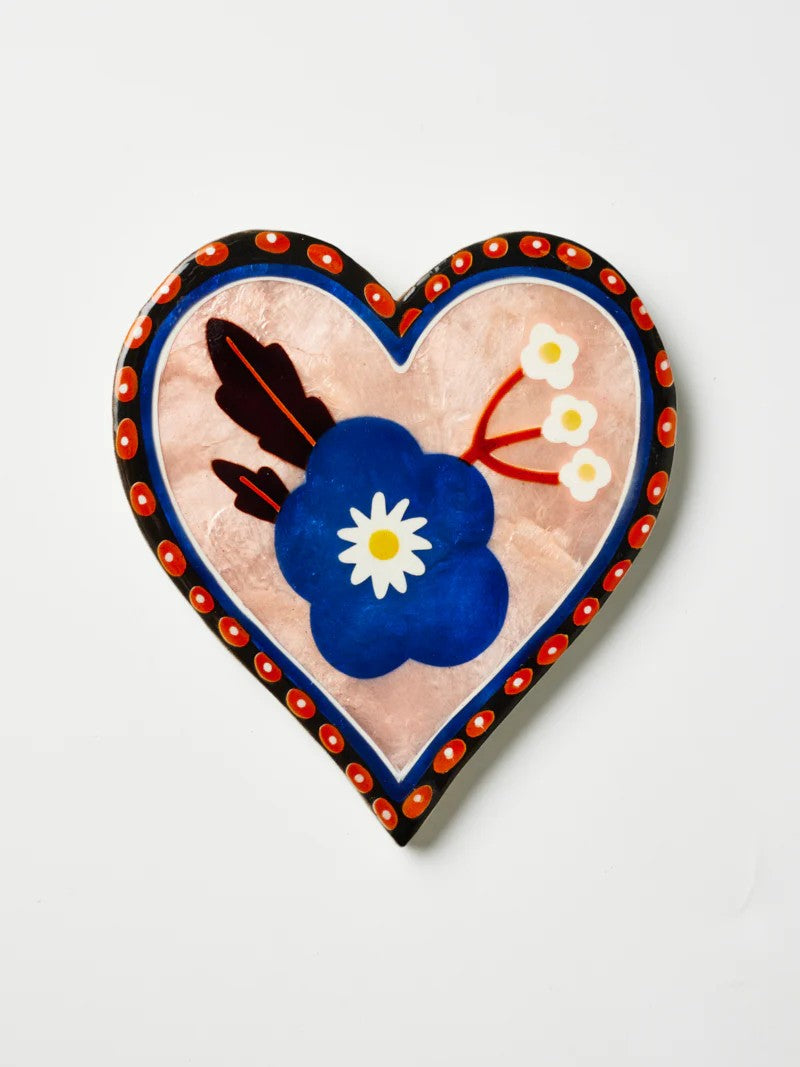 BLOOM NOUVEAU in BLUE HEART by Jones & Co