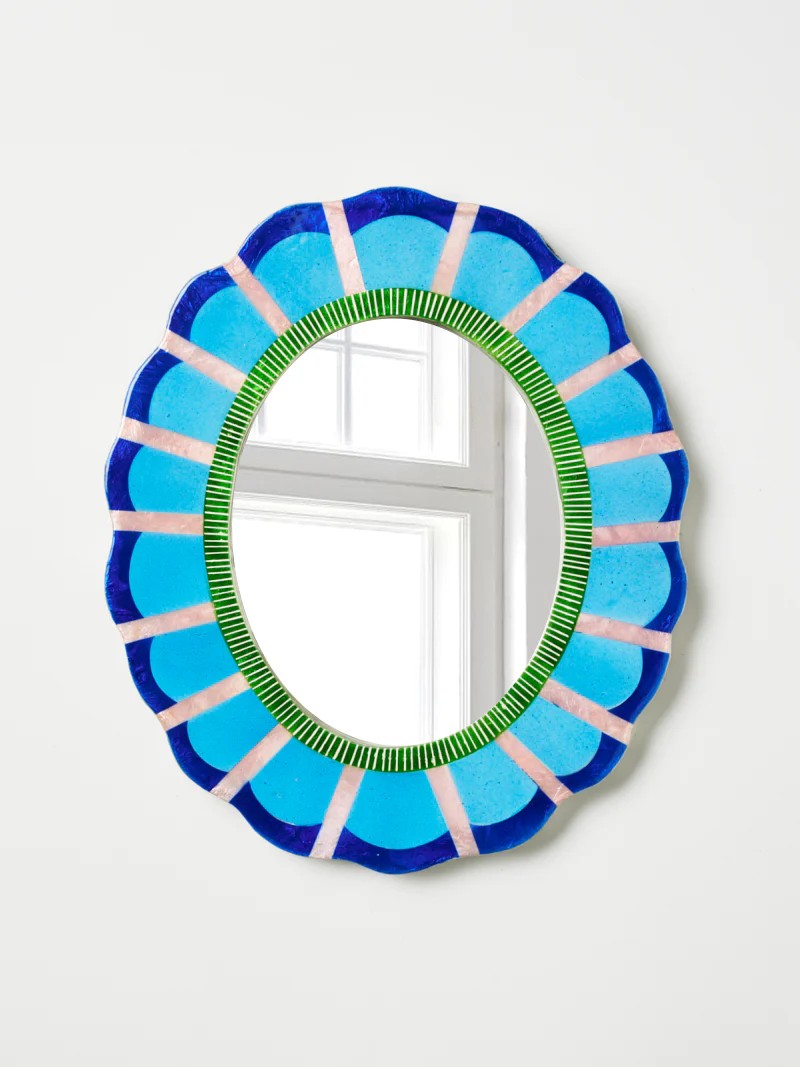 BLOOM NOUVEAU in BLUE MIRROR by Jones & Co