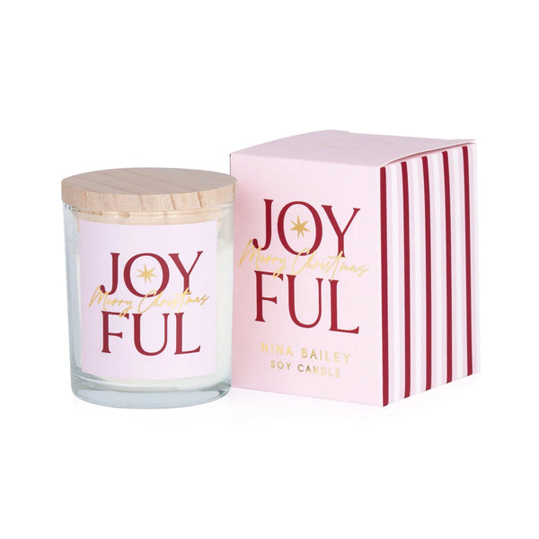 Joyful Blackberry + Vanilla Candle from the amazing NINA BAILEY