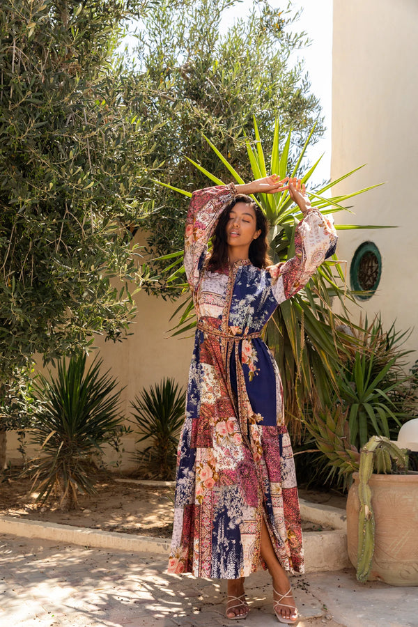 ELSIE MAXI TUNIC DRESS | Sahara