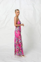 Kachel Bron slip maxi dress in rose romance available at Darling and Domain