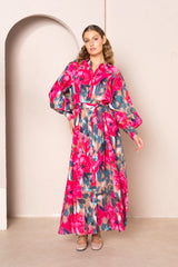 Kachel Wanda raglan maxi dress