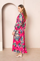 Kachel Wanda raglan maxi dress