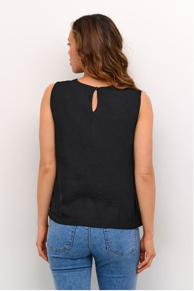 KAALLIE TOP in Black Deep by Kaffee