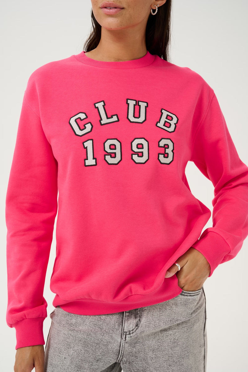 KAVIOLA SWEATSHIRT in Raspberry by Kaffee