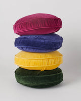 VELVET PEA CUSHION in Tumeric from the amazing range of Kip & Co