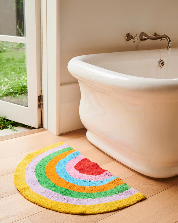 BATH MAT in Rainbow Pop from the amazing range of Kip & Co products