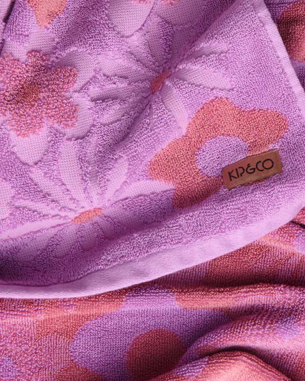 HAND TOWEL in Peach Fleur from the amazing range of Kip & Co